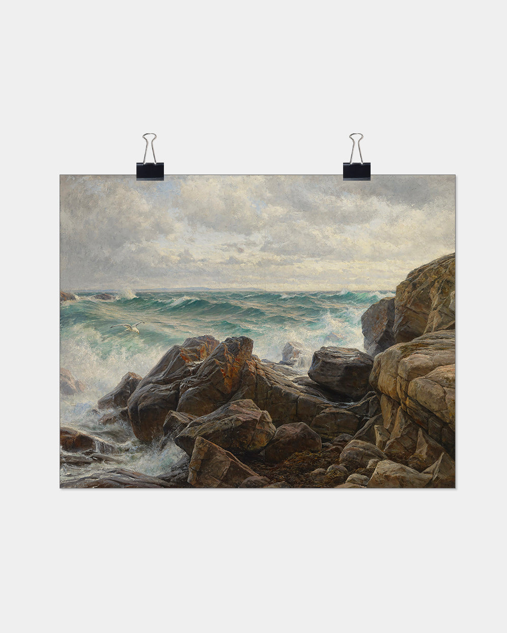 Crashing Waves Art Print