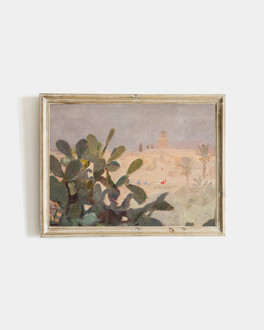 Cactus Nopales Vintage Art Print