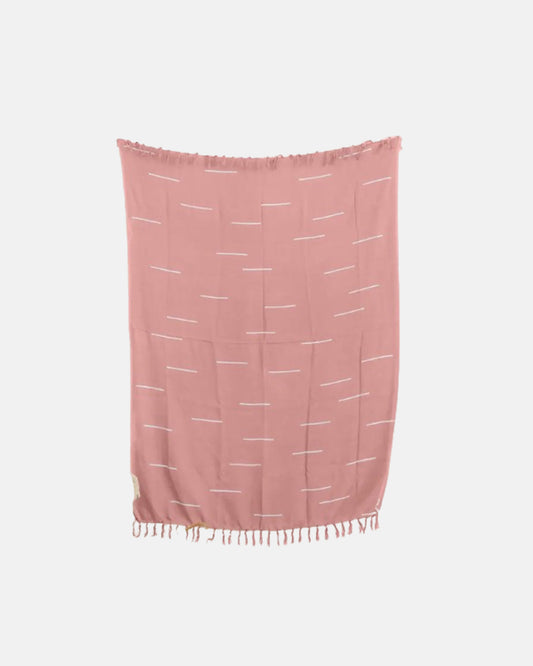 Dusty Rose Lines Tapestry