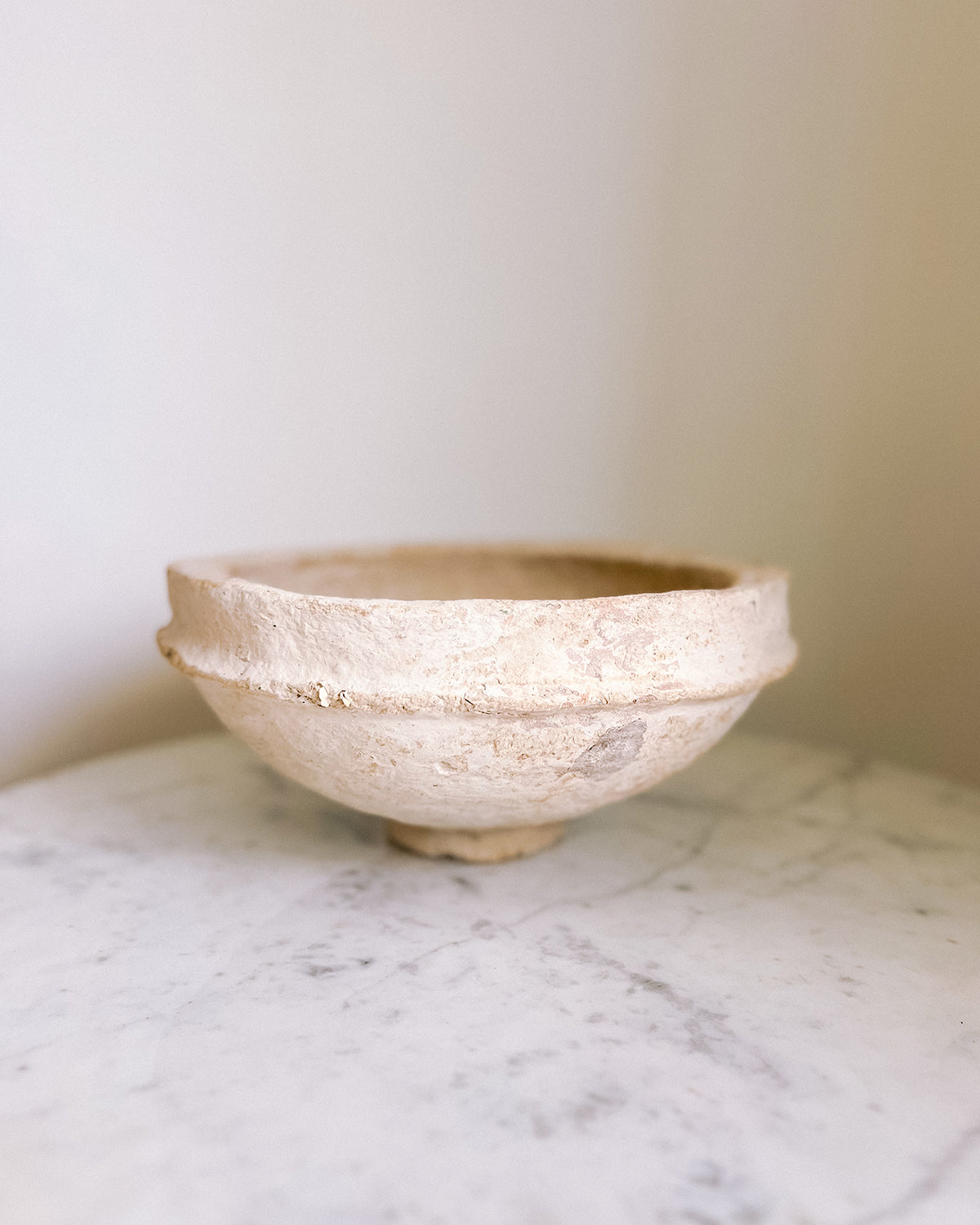 Antique Paper Mache Bowl