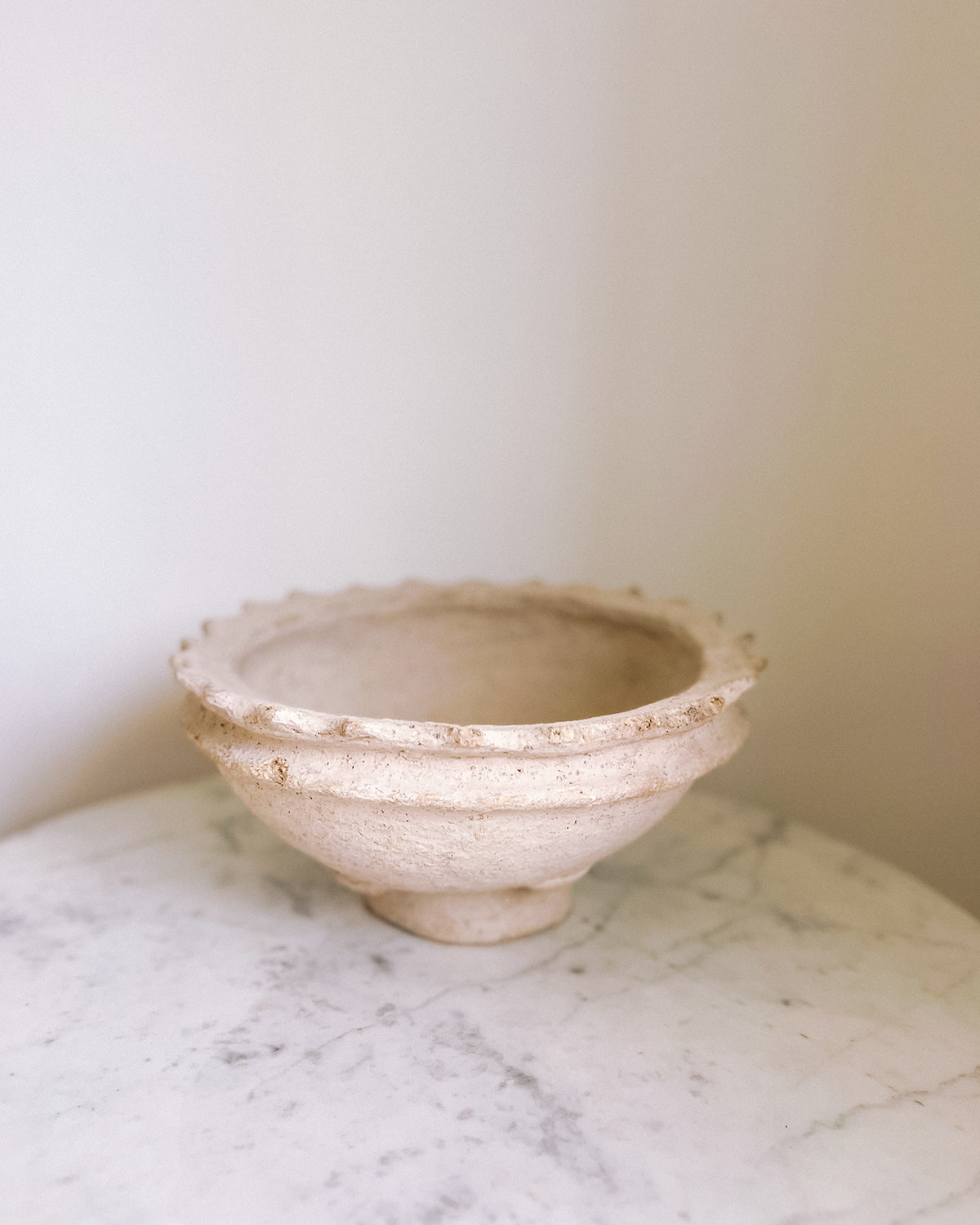 Antique Paper Mache Bowl