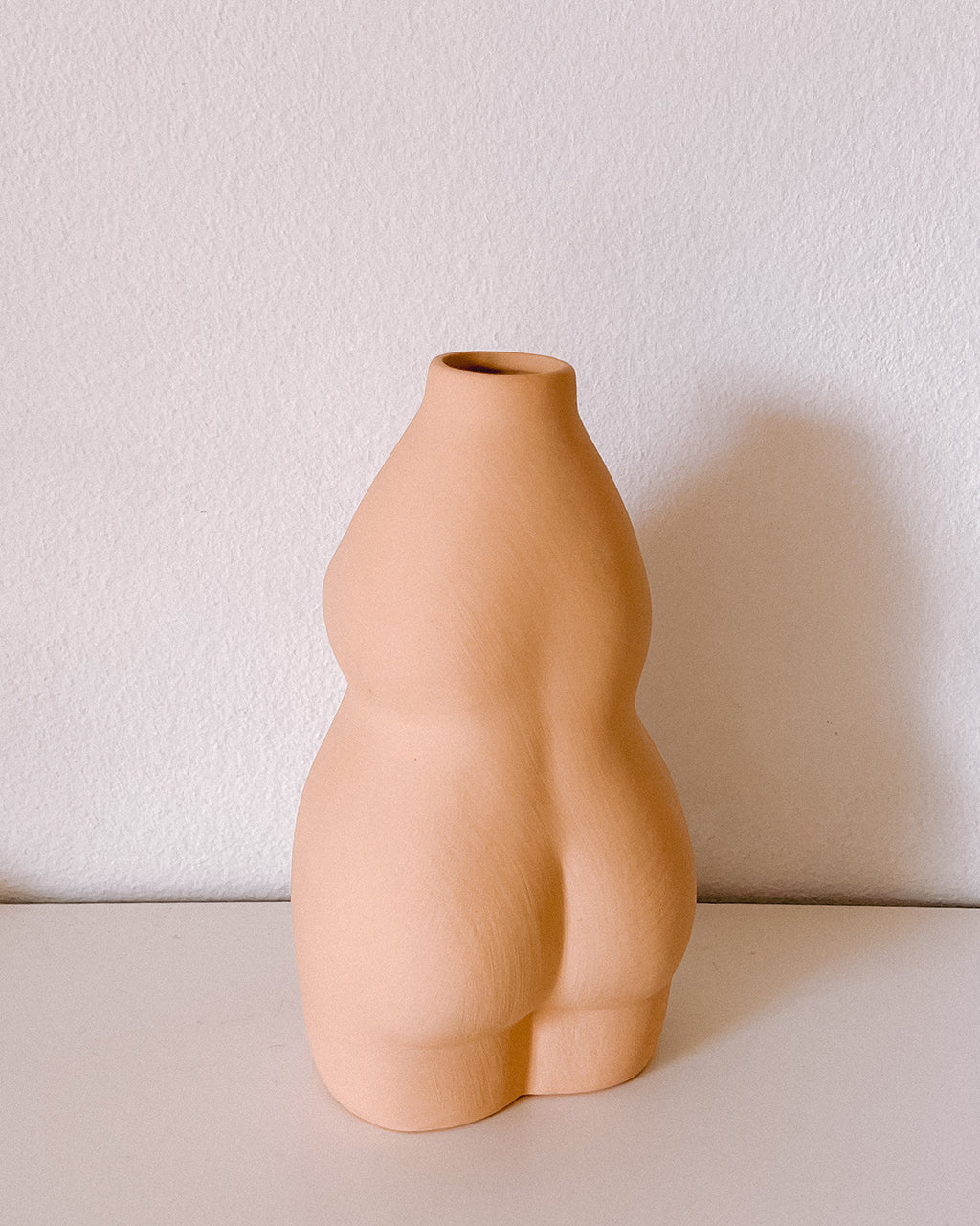 Beige Ceramic Body Vase