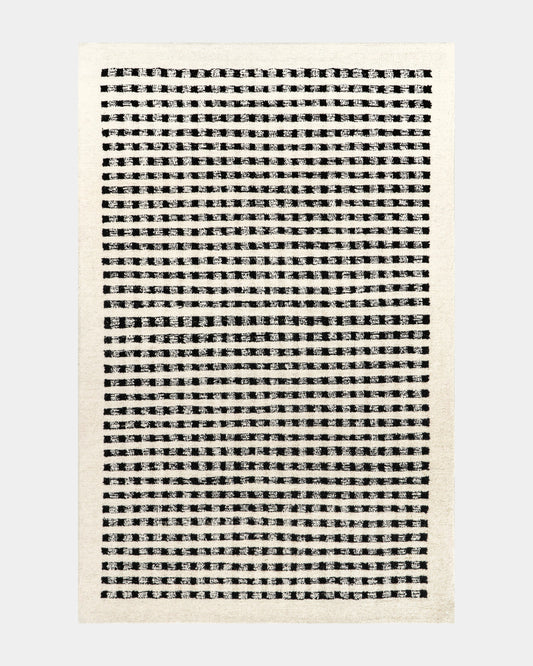 Clio Checkered Wool Rug