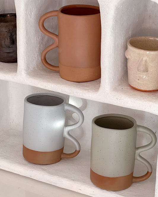 Luna Double Handle Mug