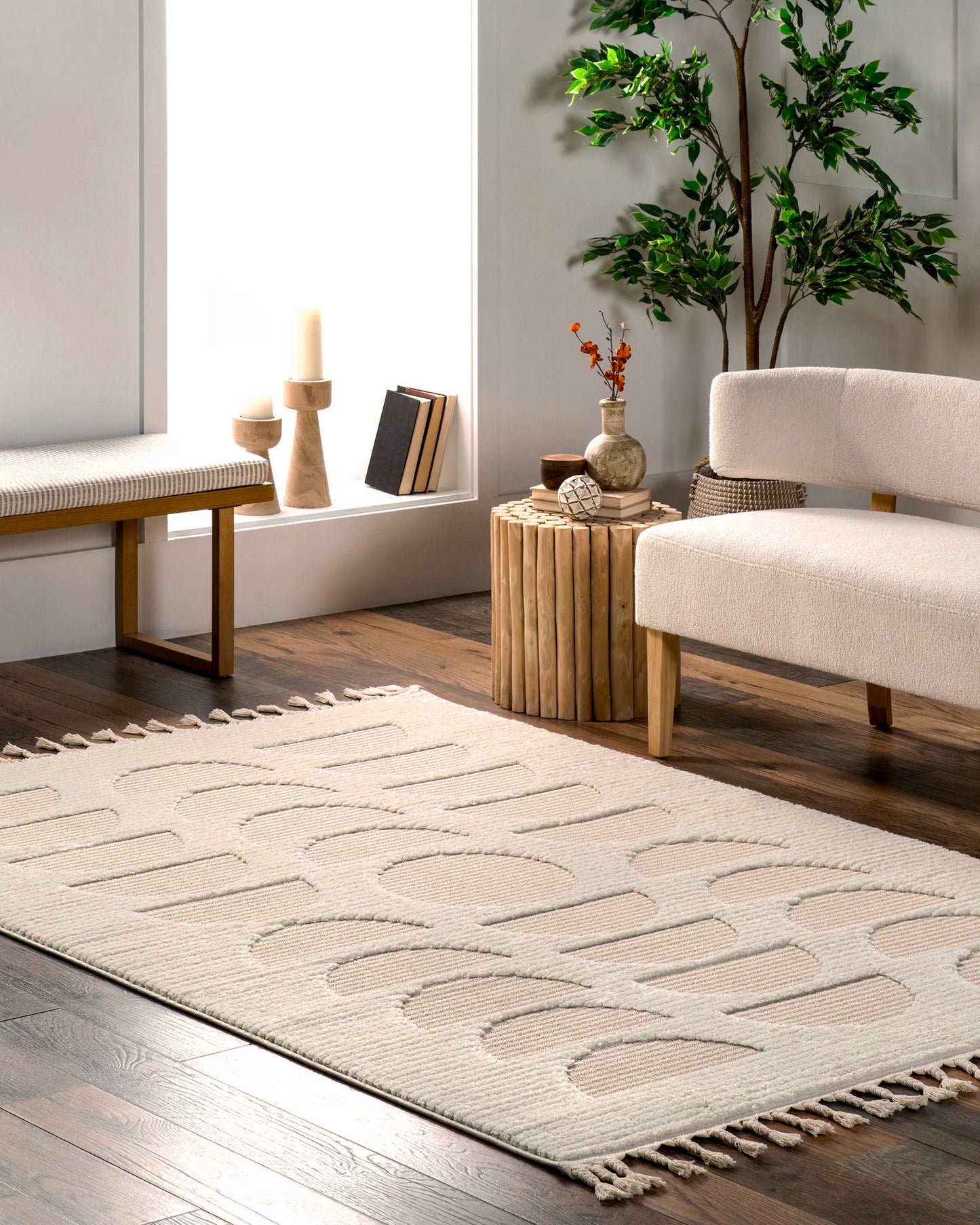 Luna Tassel Rug