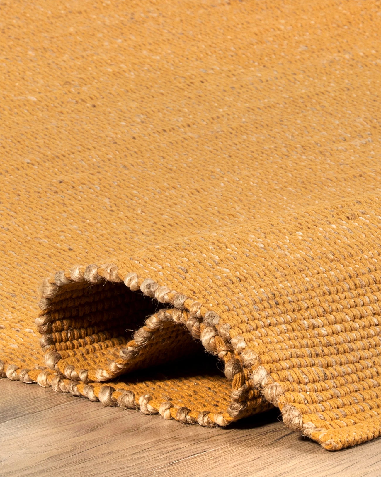 Paloma Mustard Jute Rug