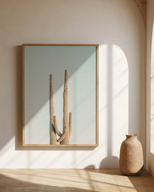 Saguaro Hug Print