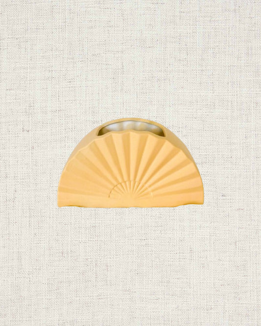 Yellow Sunshine Ceramic Vase