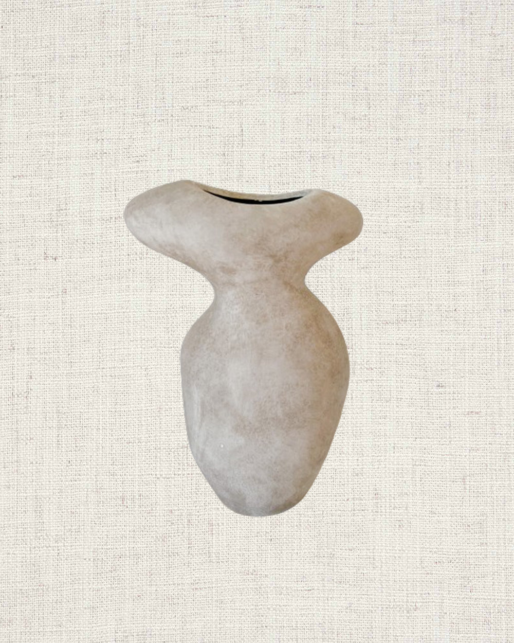 Bardot Beige Body Vase