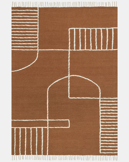 Sonora Tasseled Wool Area Rug