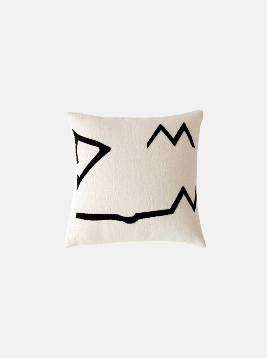 Monte Embroidered Throw Pillow