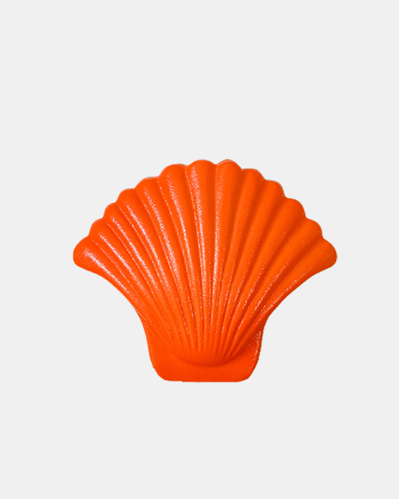 Leo Orange Sea Shell Vase
