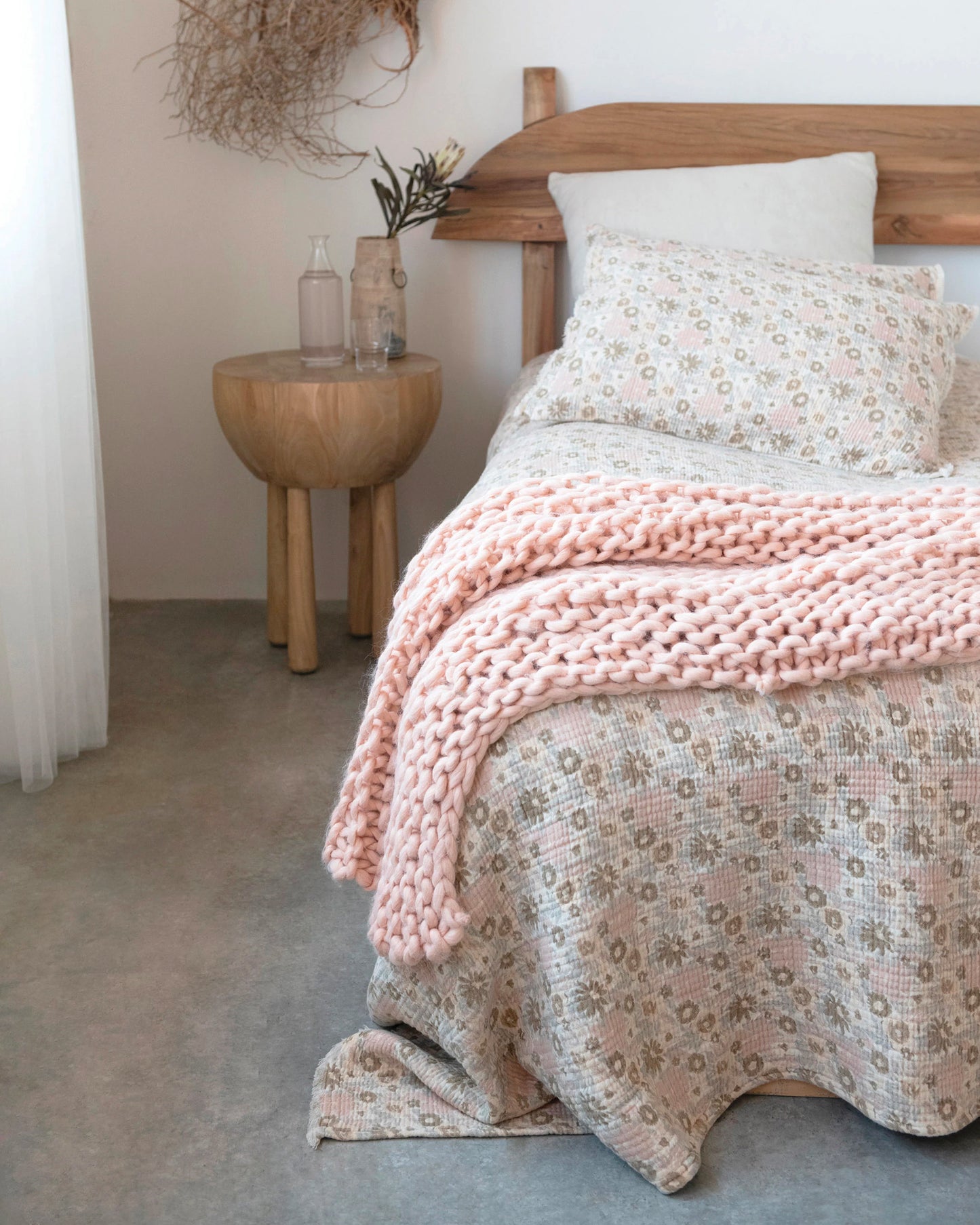 Marlee Chunky Knit Throw Blanket