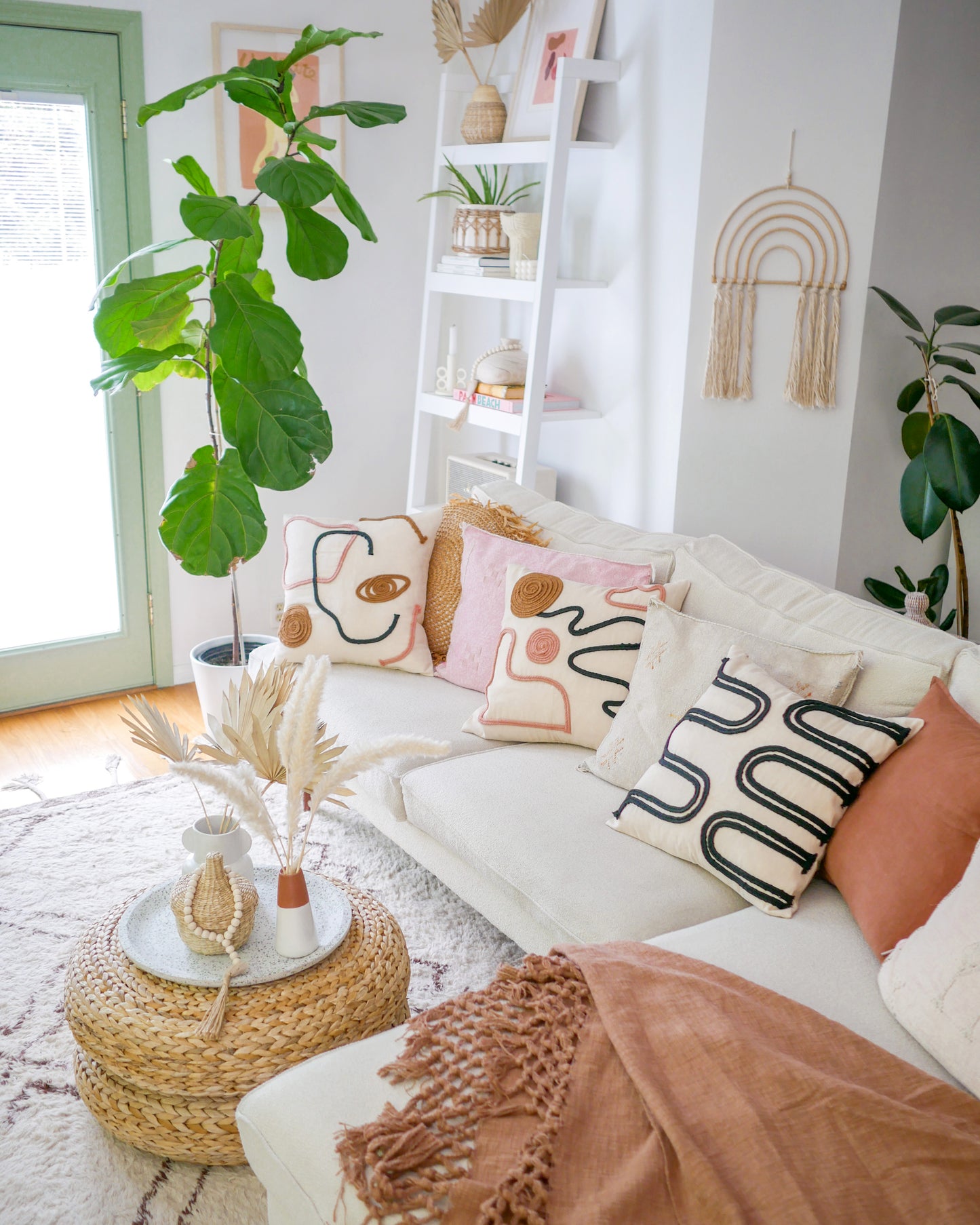 Salvador Embroidered Pillow