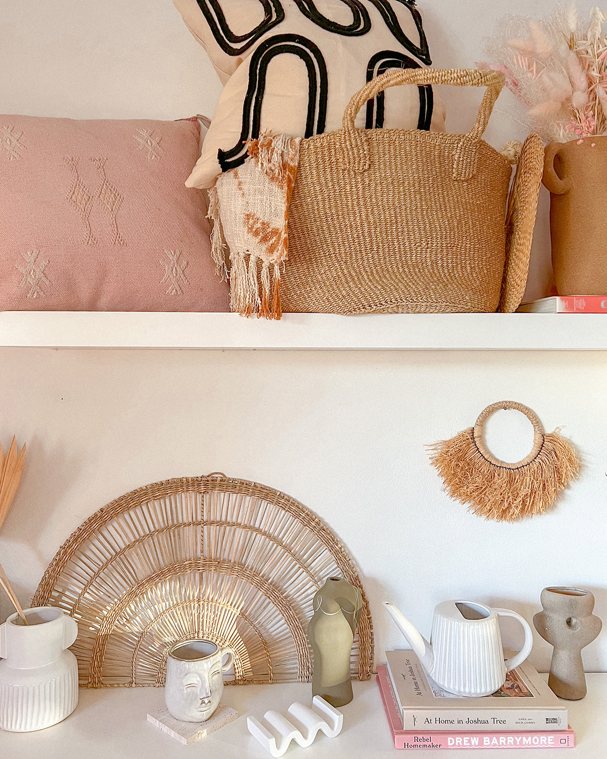 Raffia Wall Hanging