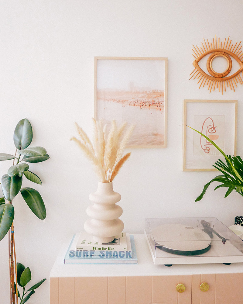 Rattan Eye Wall Decor