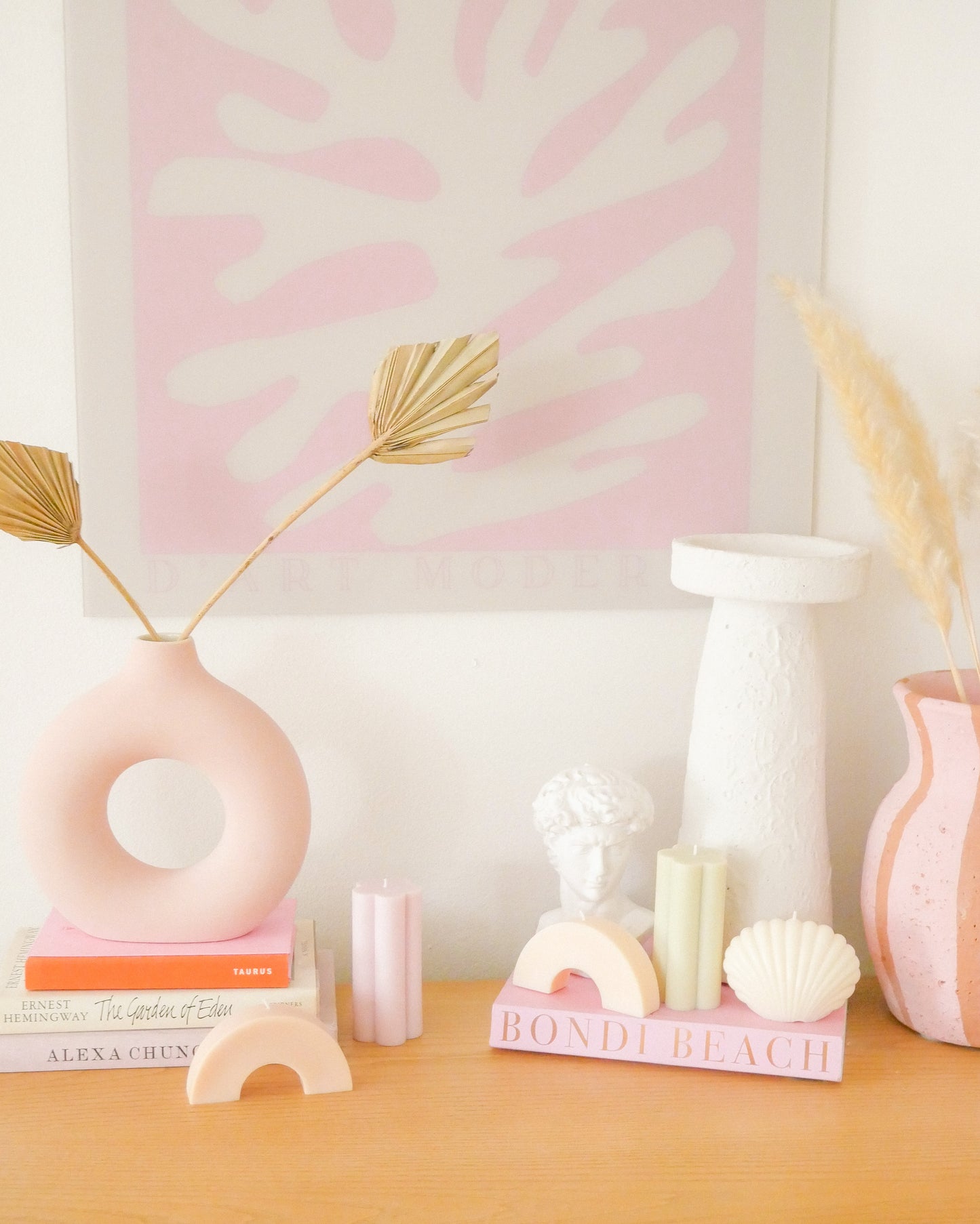 Seashell Candle