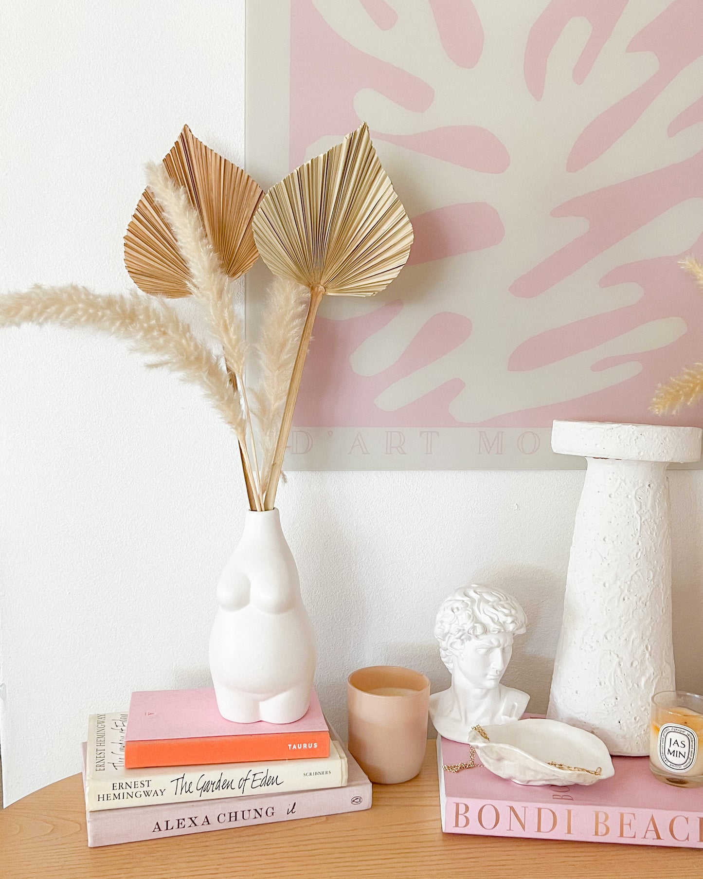 Tall Natural Dried Palm Spears
