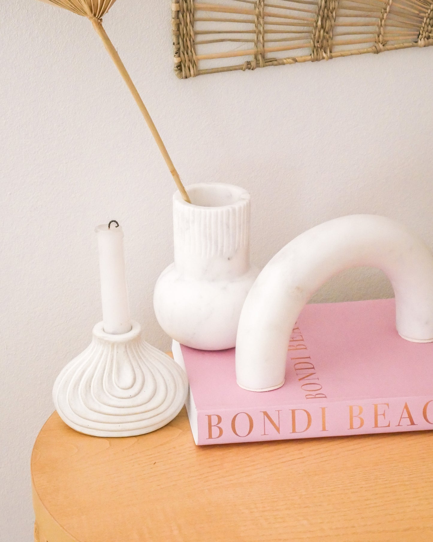 Ripple Taper Candle Holder