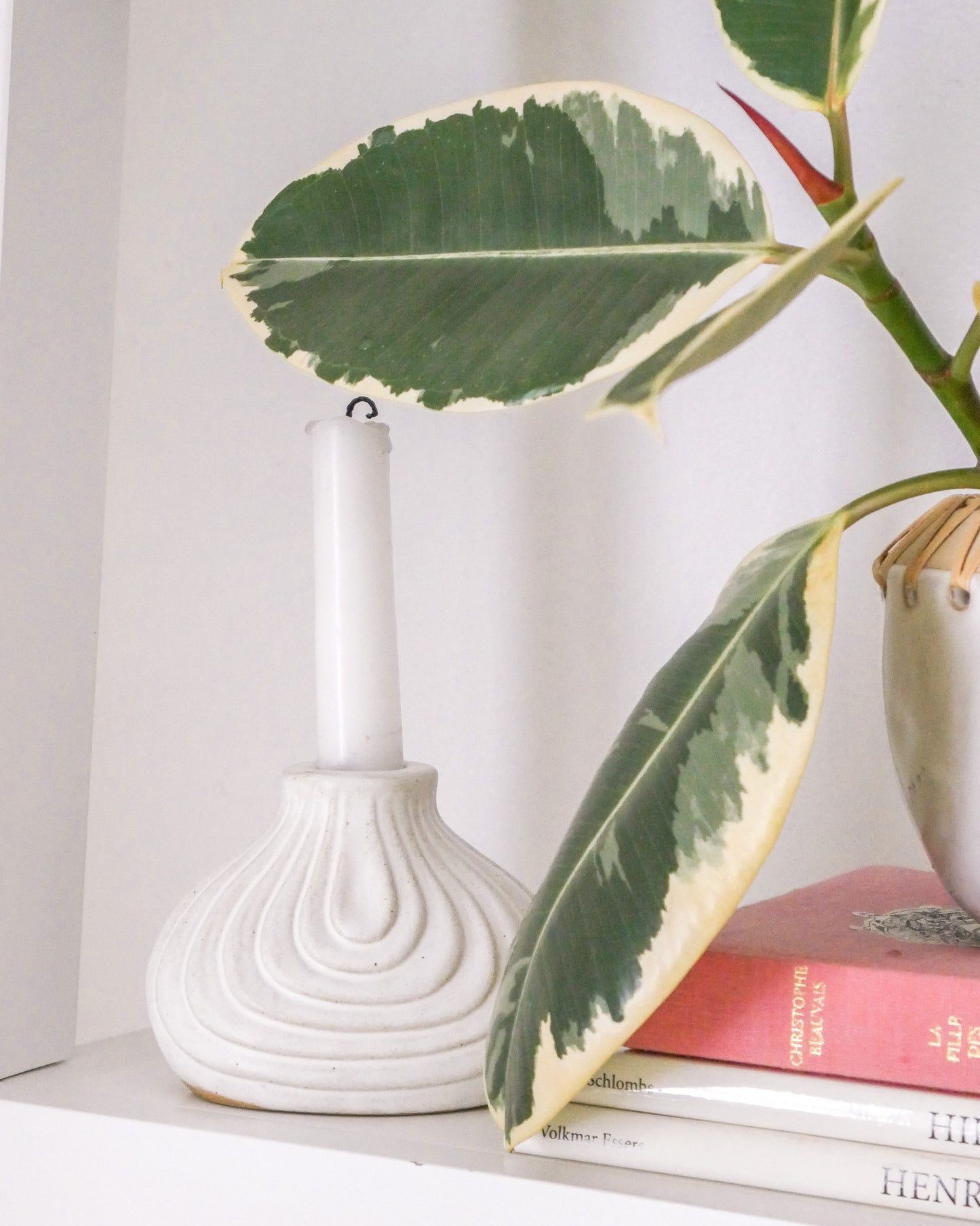 Ripple Taper Candle Holder