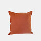 Terracotta Linen Throw Pillow