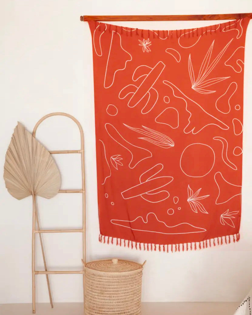 Desert Terracotta Tapestry
