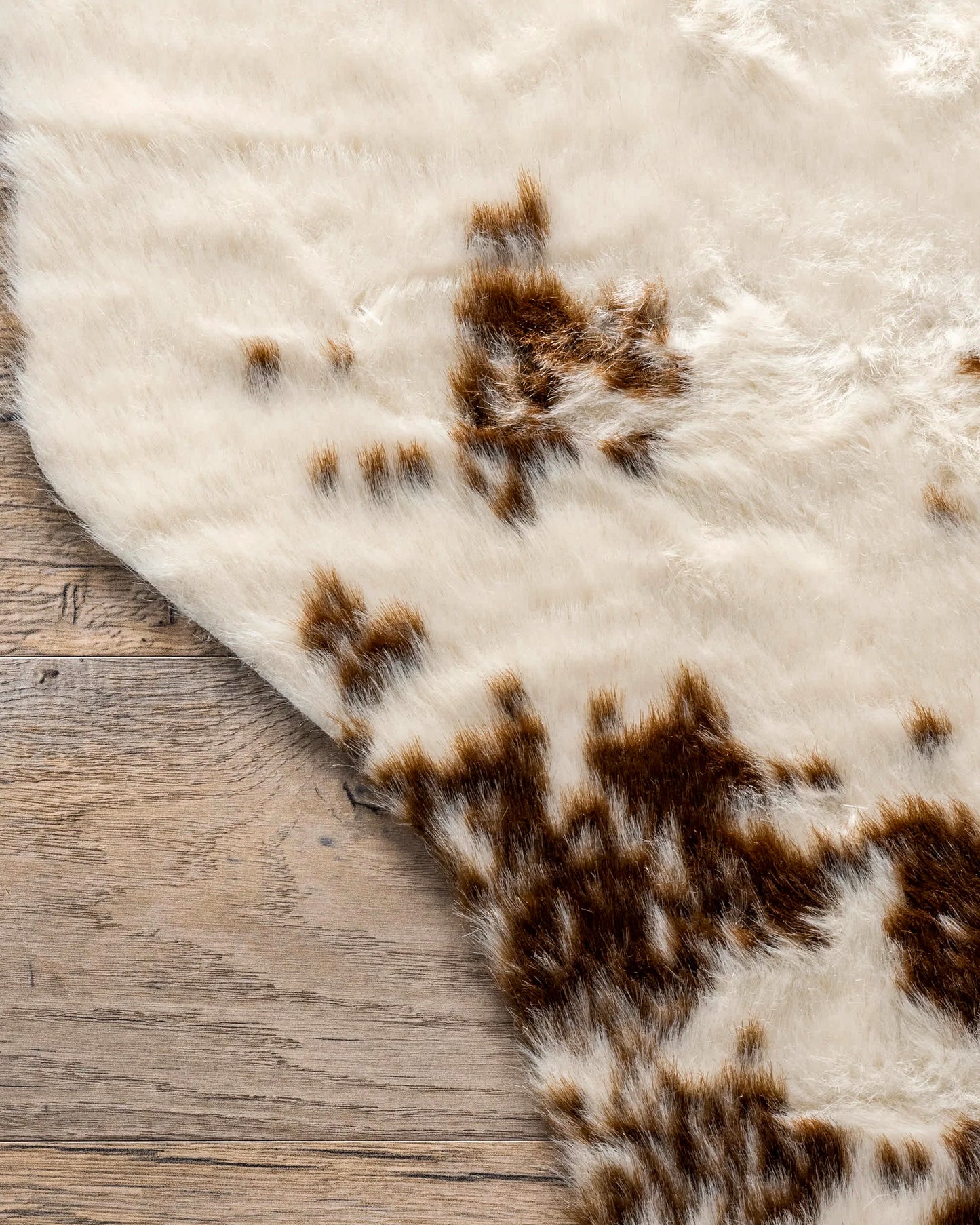 Vaquero Brown Cowhide Washable Rug