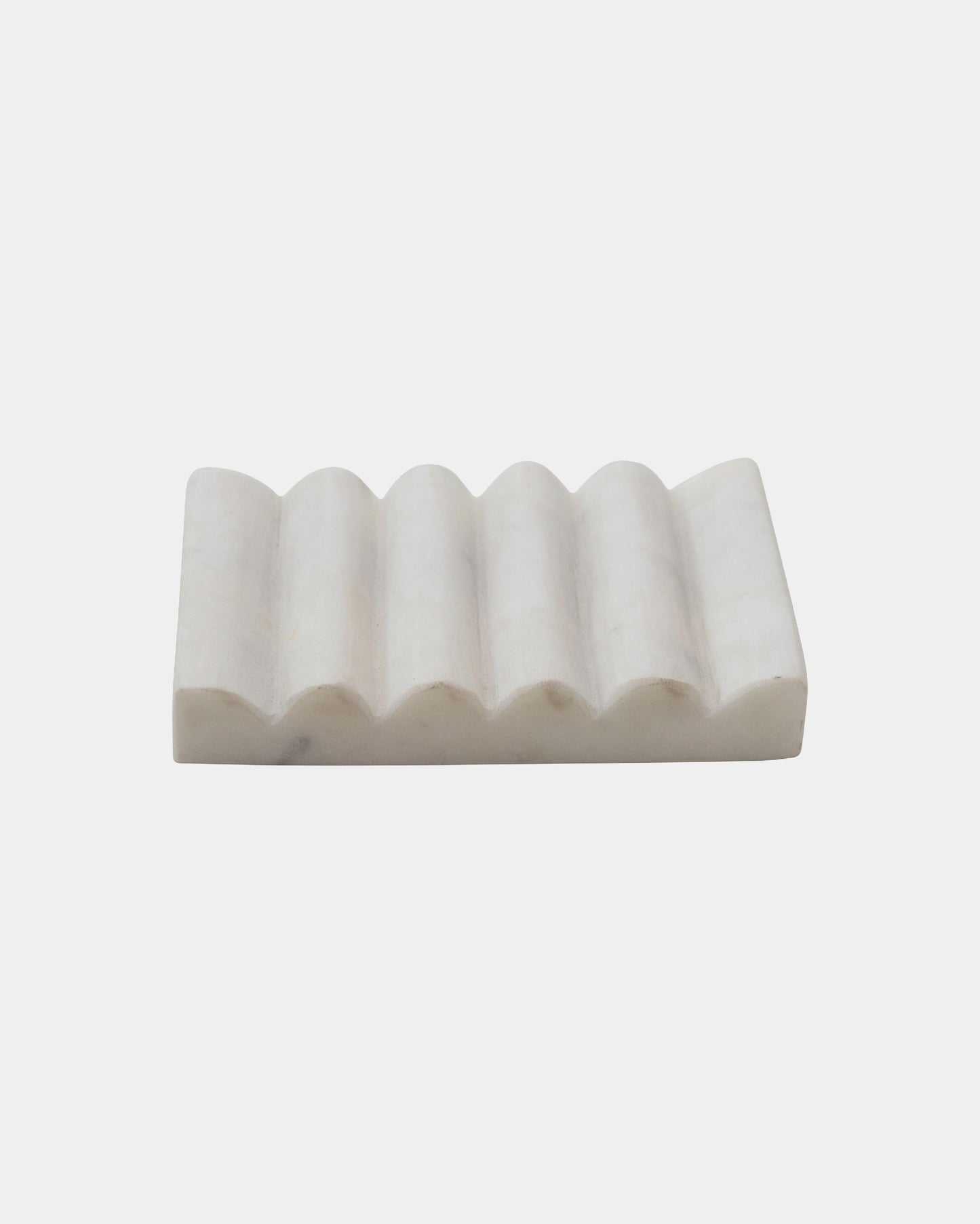Wavy Marble Soap Dish