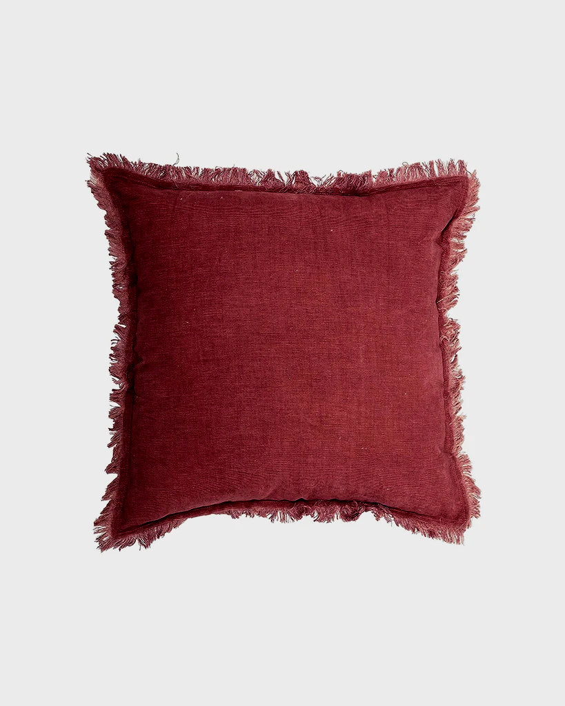 Desert Rose Fringe Pillow
