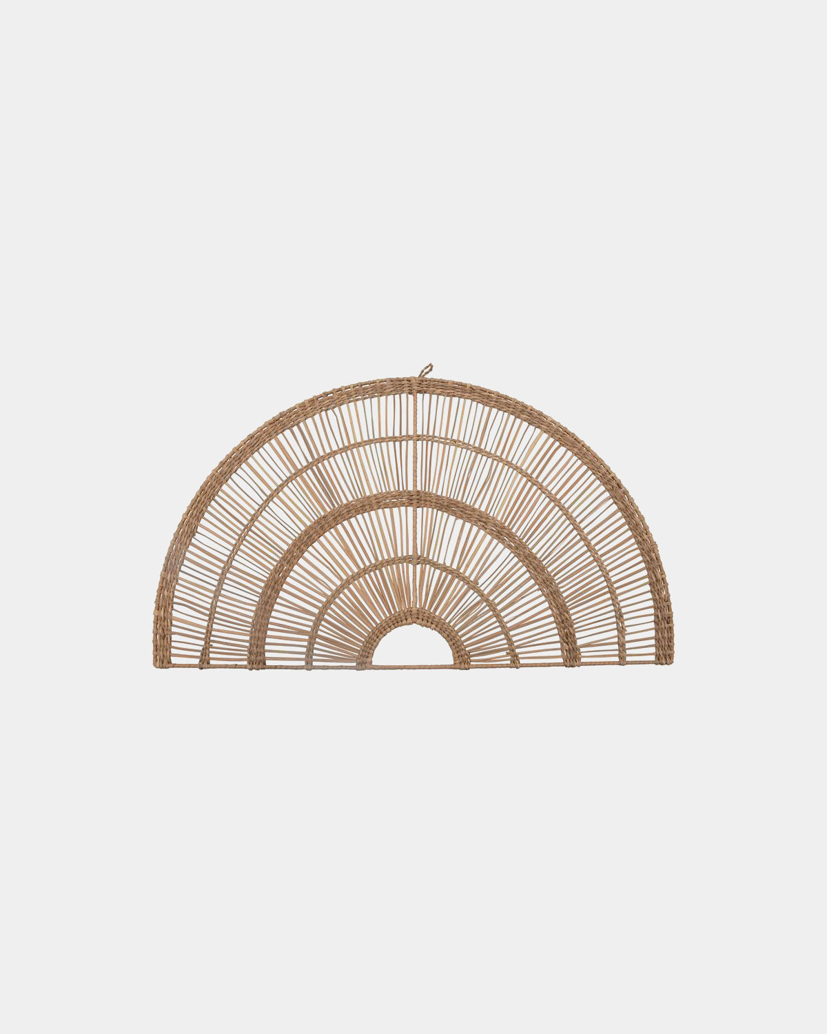 Rattan Fan Wall Art