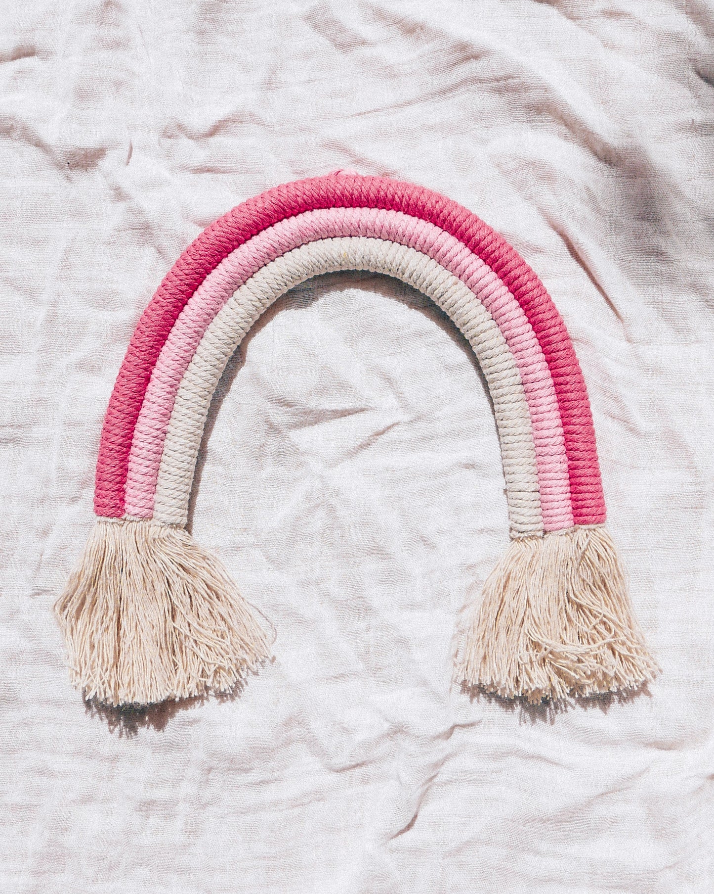 Pink Rainbow Wall Hanging
