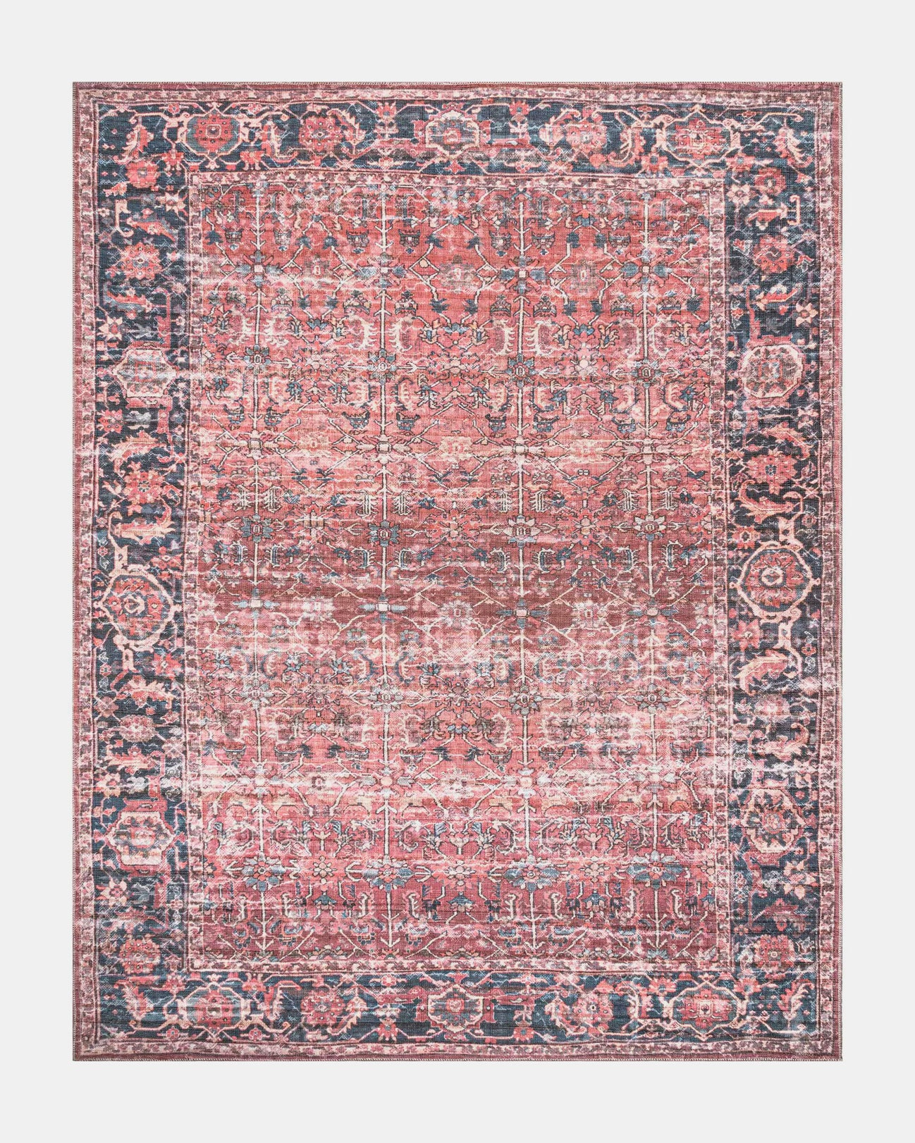 Pink Washable Rug