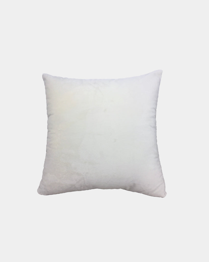 White Velvet Pillow