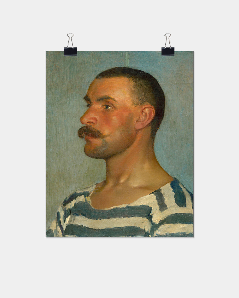 Portrait of a Sailor Man Art Print