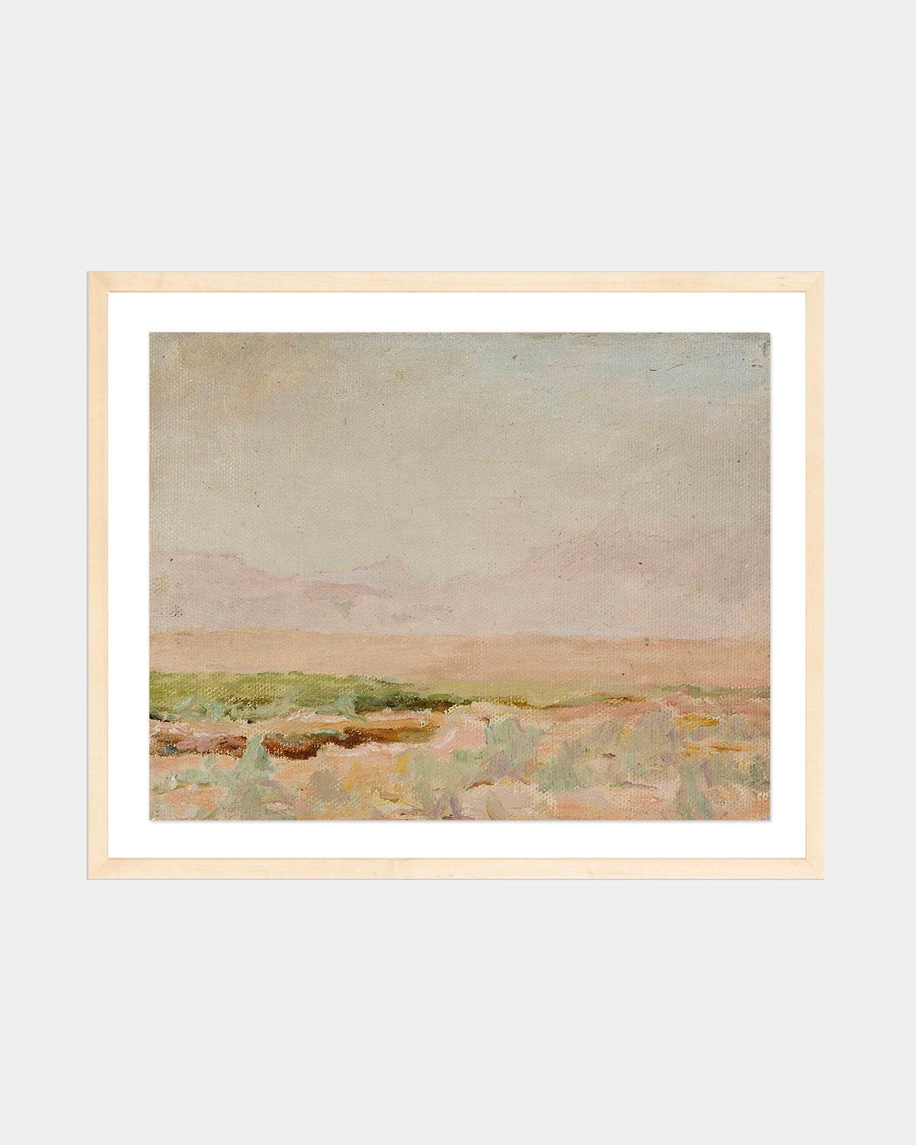 Western Plains Vintage Art Print