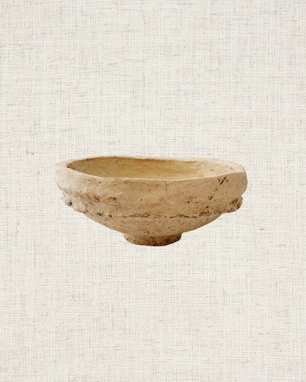 Antique Paper Mache Bowl