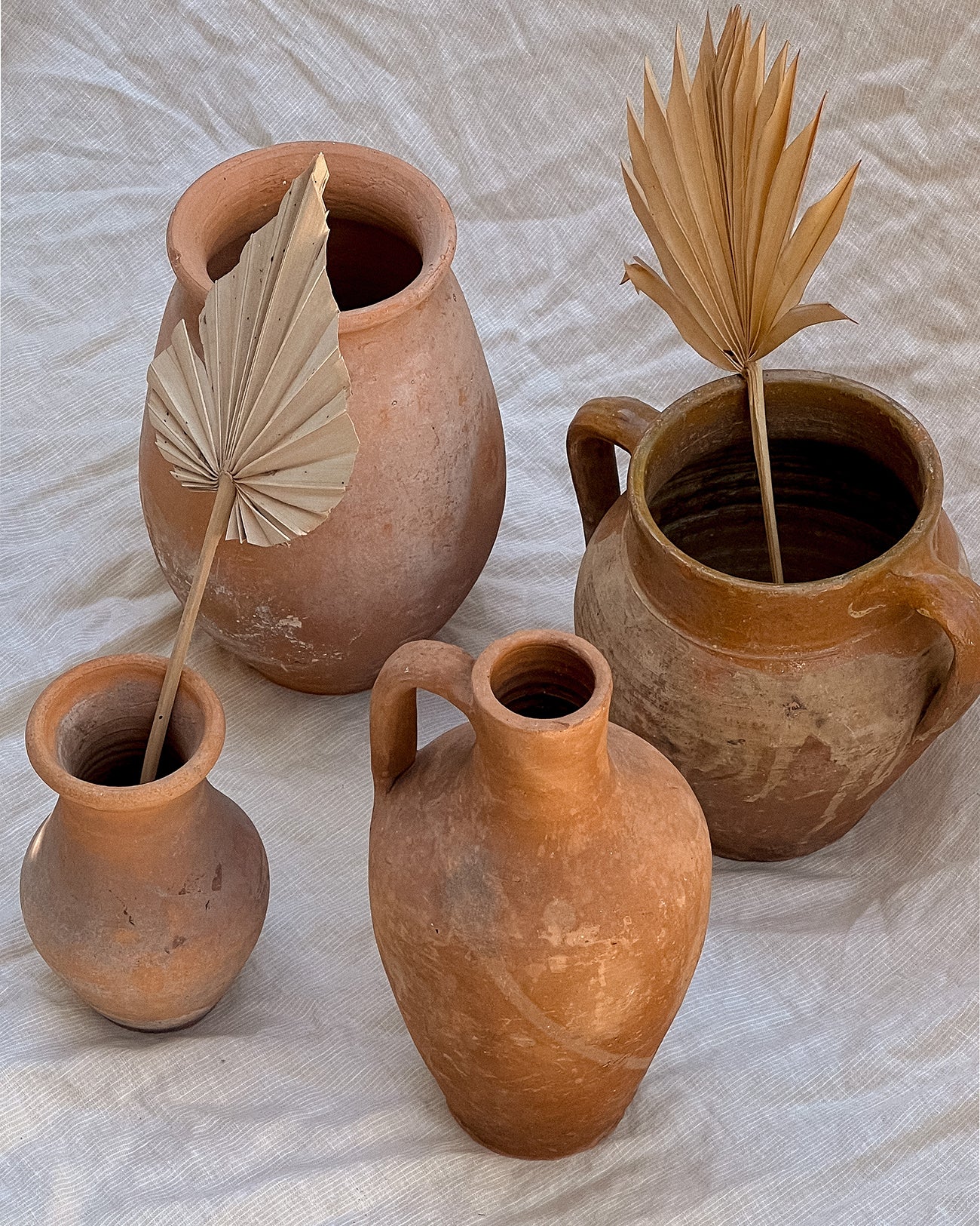 Vintage Olive Oil/Water Jar from Inland Turkey - Glazed Interior