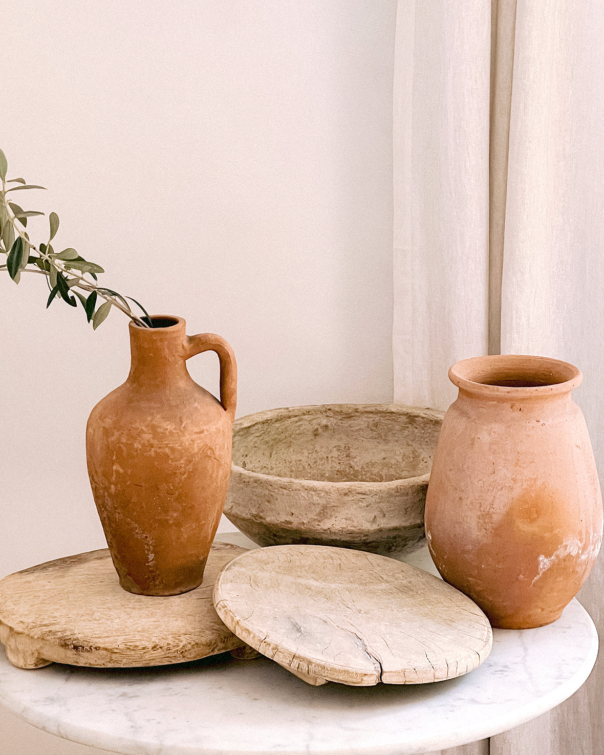 Antique Paper Mache Bowl