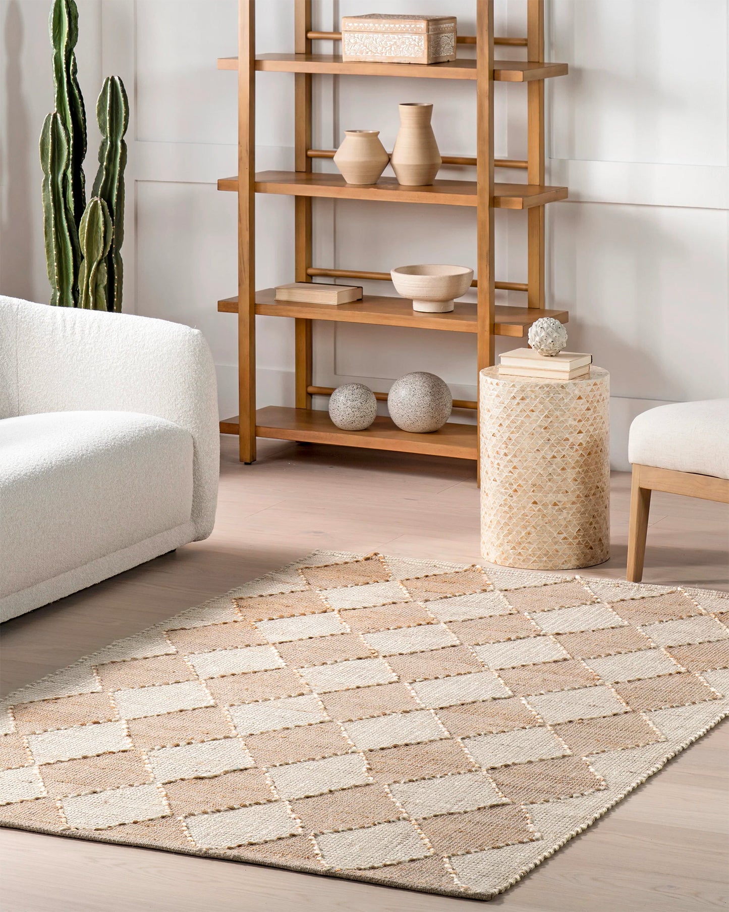 Astra Diamond Jute Rug