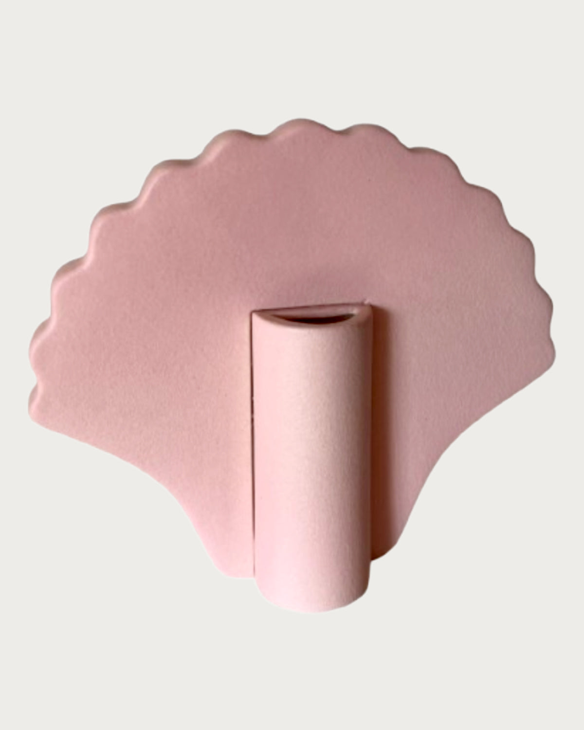 Blush Pink Sea Shell Vase