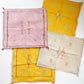 Sunny Mustard Cactus Silk Pillow