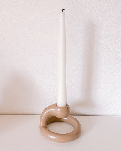 Ceramic Taper Candle Holder