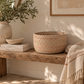 Cleo Checker Storage Basket