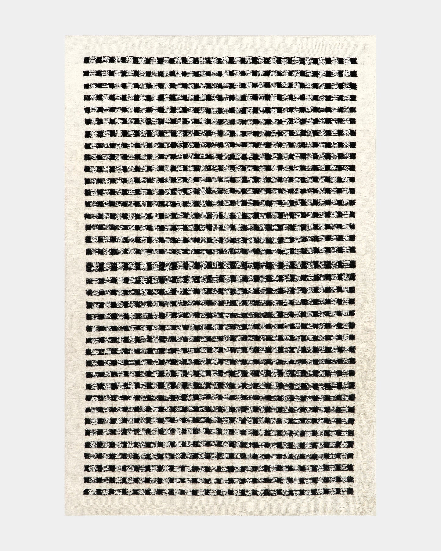 Clio Checkered Wool Rug