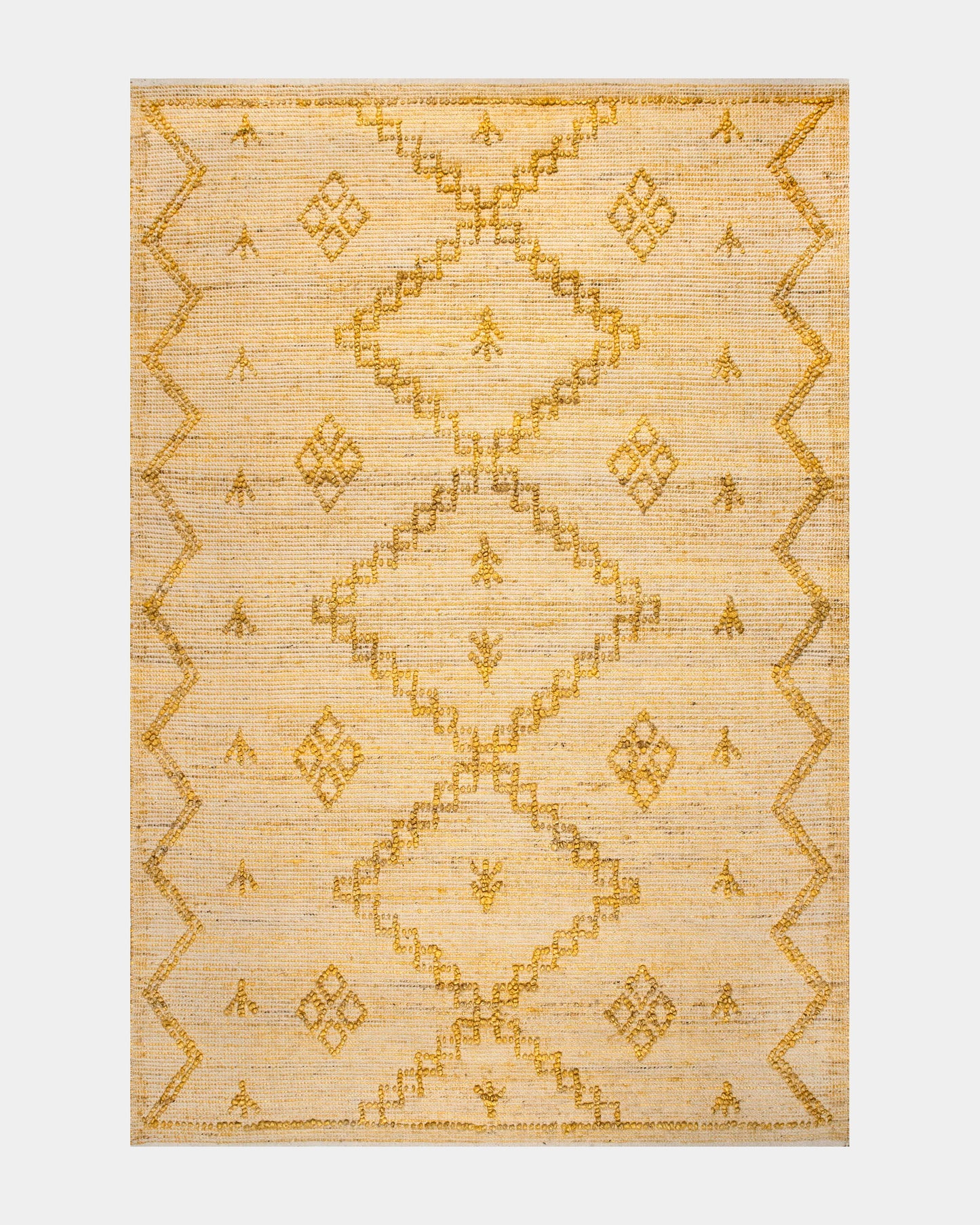 Coyote Mustard Jute Rug