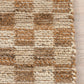 Dune Mini Checkerboard Jute Rug