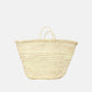 Straw French Market Basket
