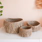 Fringe Seagrass Basket