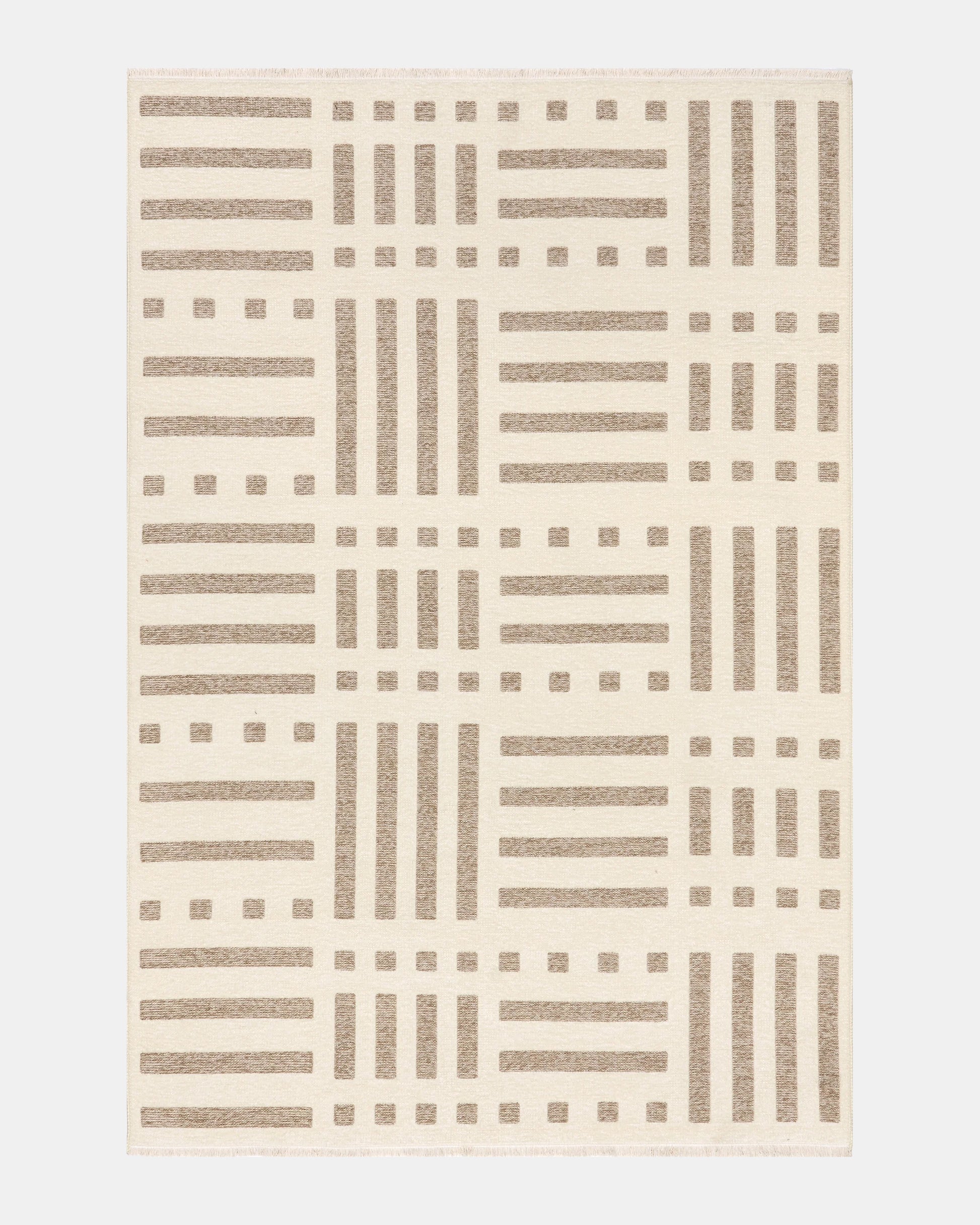 Lila Faded Patterned Washable Rug | Hesby Boho Home Decor