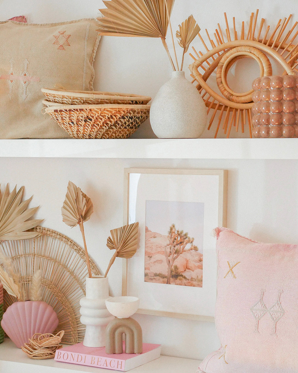 Rattan Eye Wall Decor